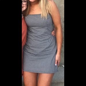 Adorable striped mini dress!